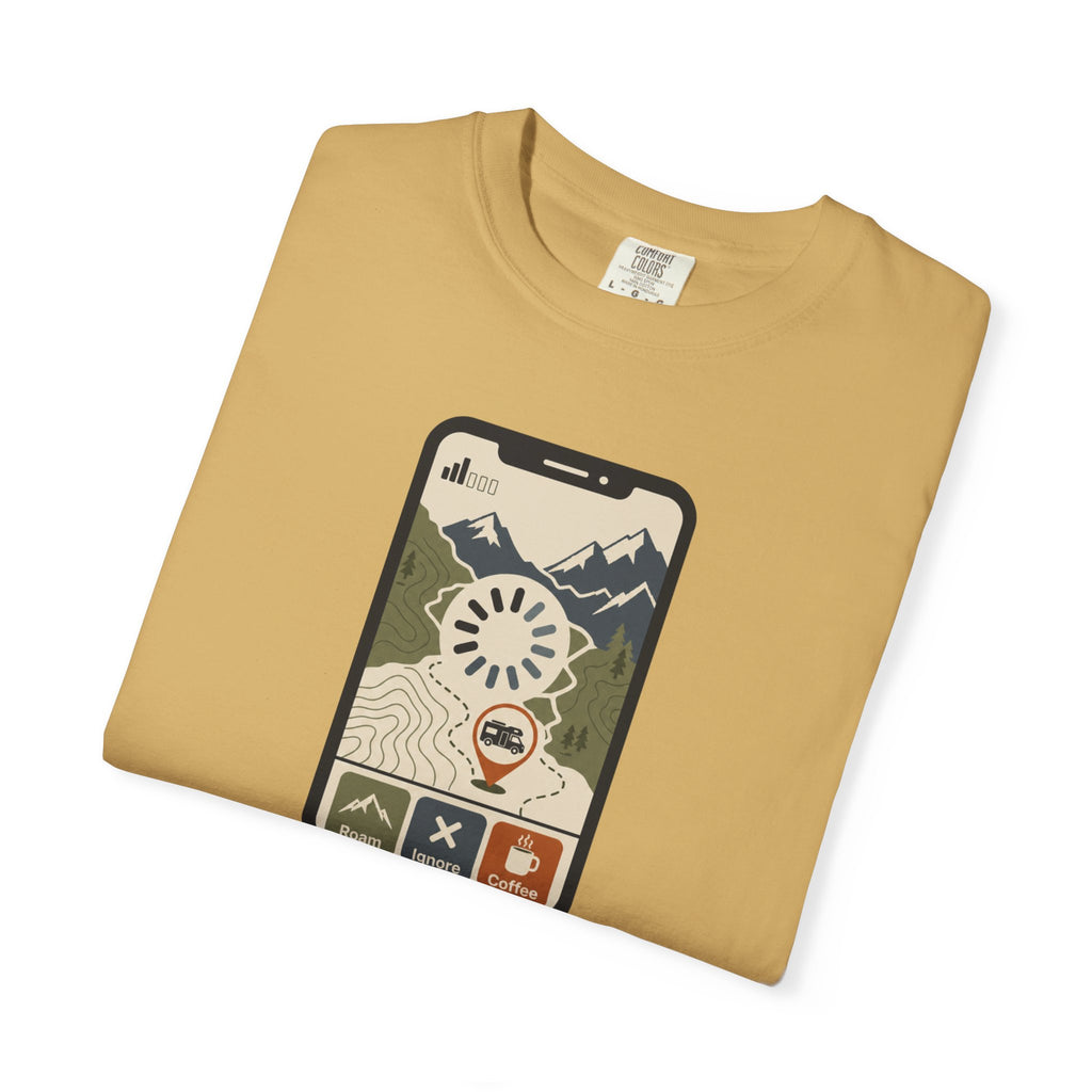 Please Hold Finding A Mountain - T-Shirt