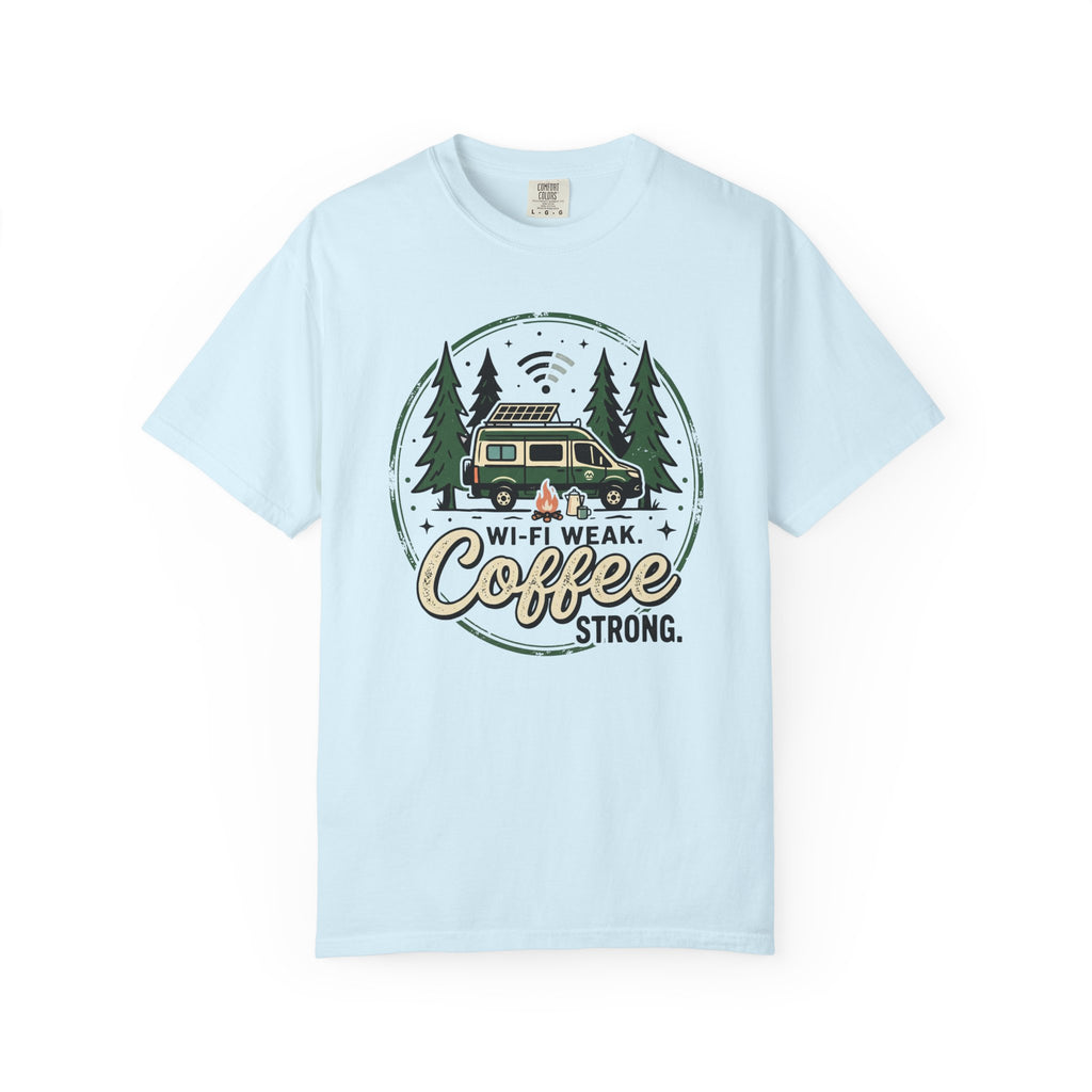 Wifi Weak Coffee Strong - T-Shirt
