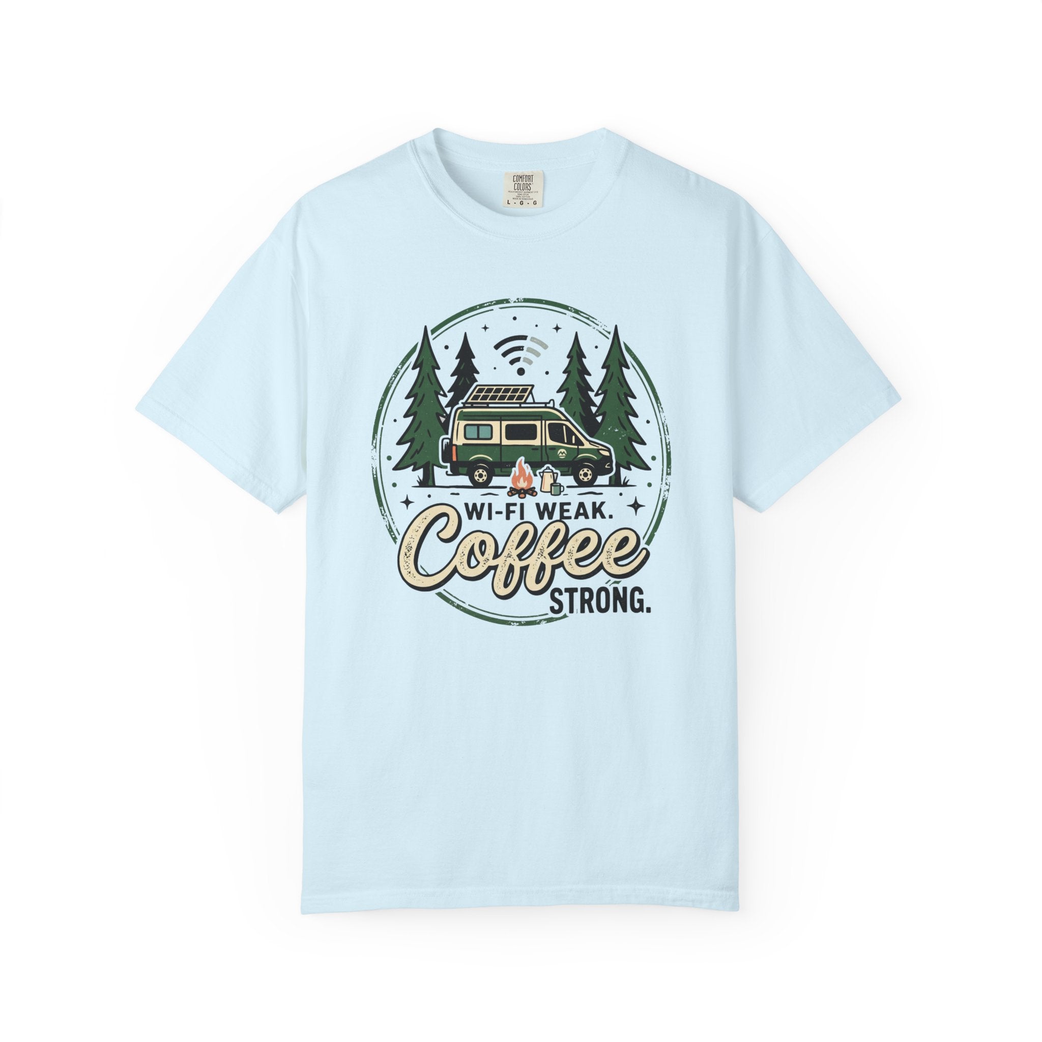 Wifi Weak Coffee Strong - T-Shirt