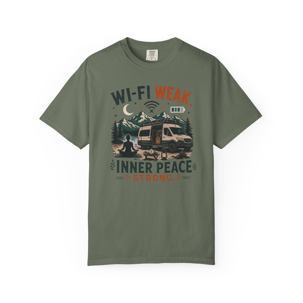 Wi-Fi Weak Inner Peace Strong - T-Shirt