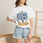 We Stop For Scenic Views And Sniffing Breaks - T-Shirt