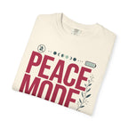 Peace Mode With Paw Prints - T-Shirt