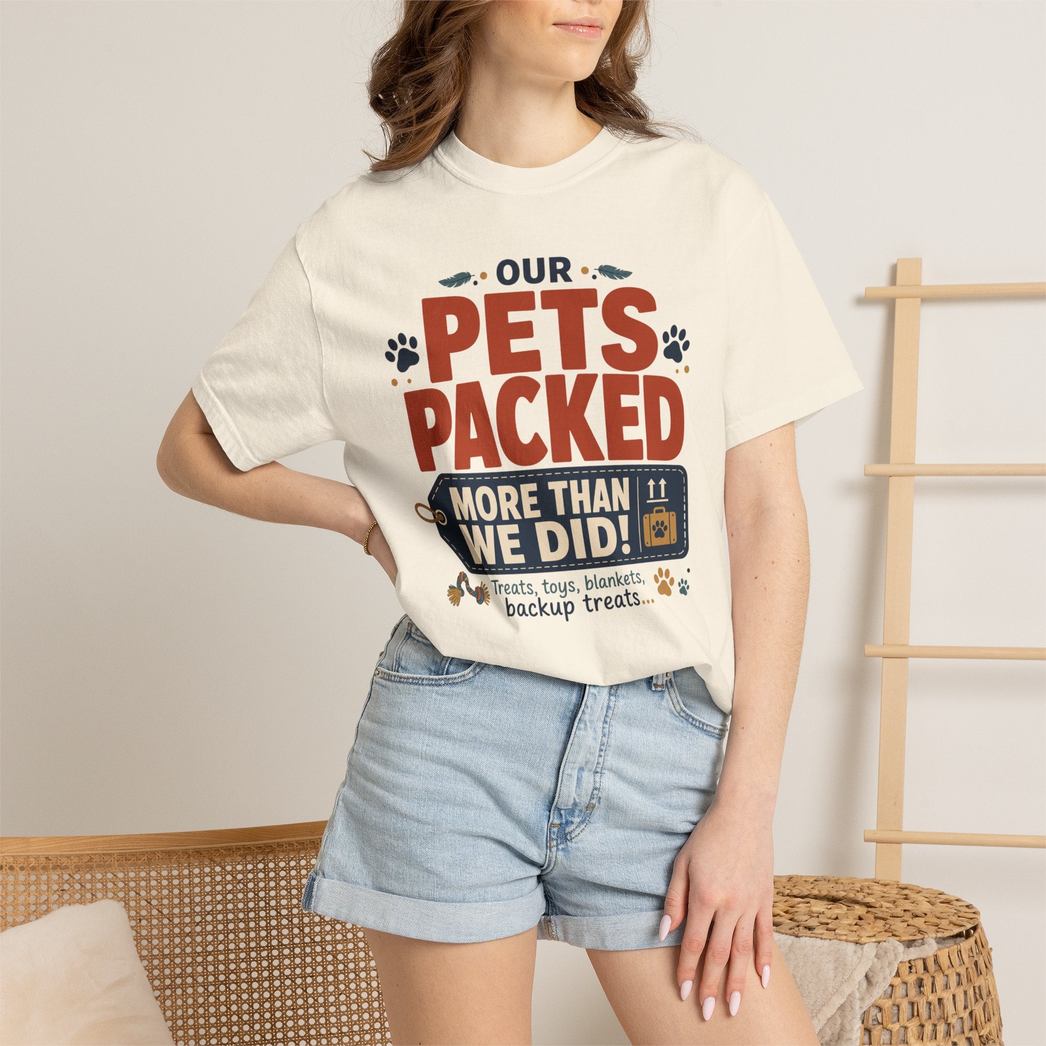 Our Pets Packed More Than We Did - T-Shirt