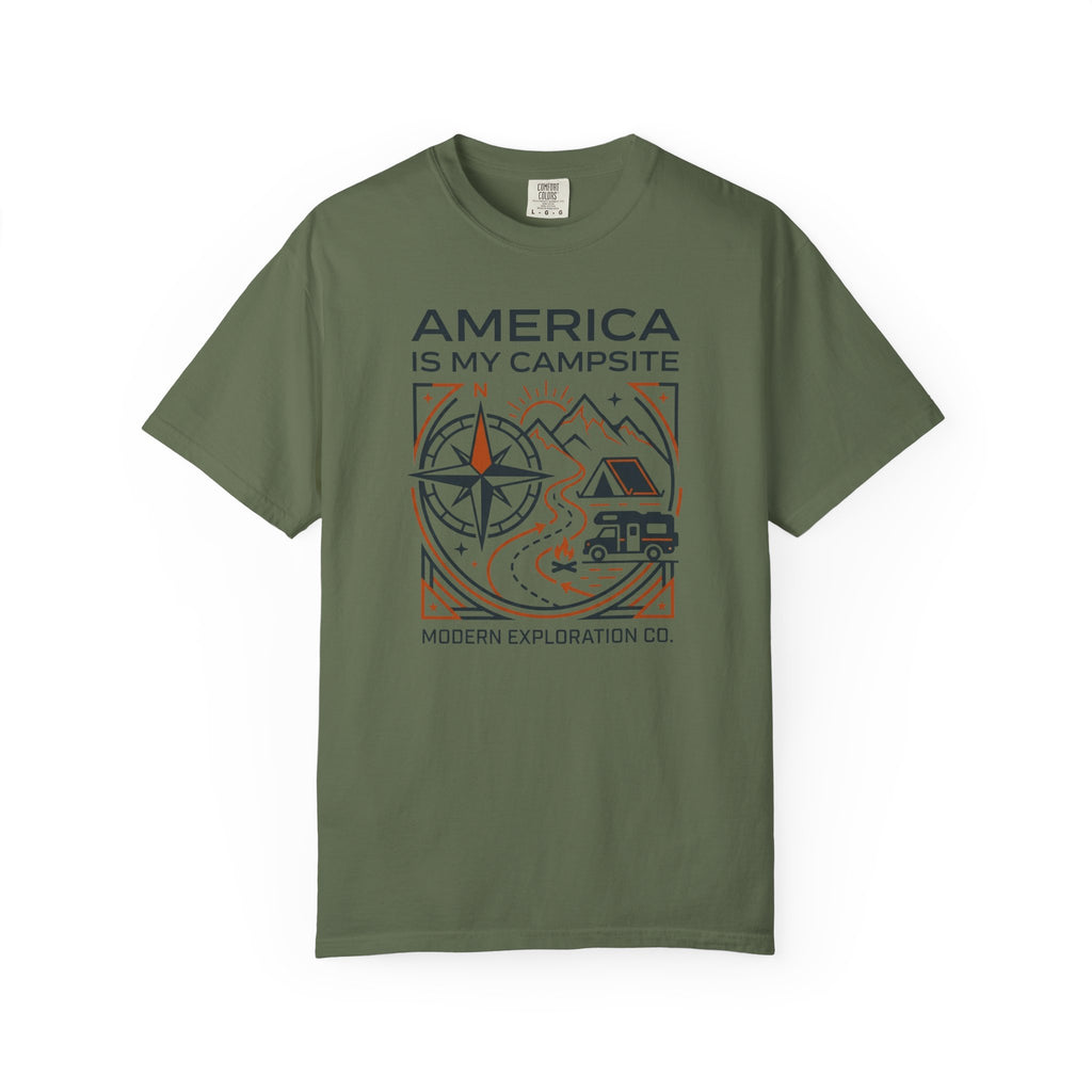 America Is My Campsite - T-Shirt