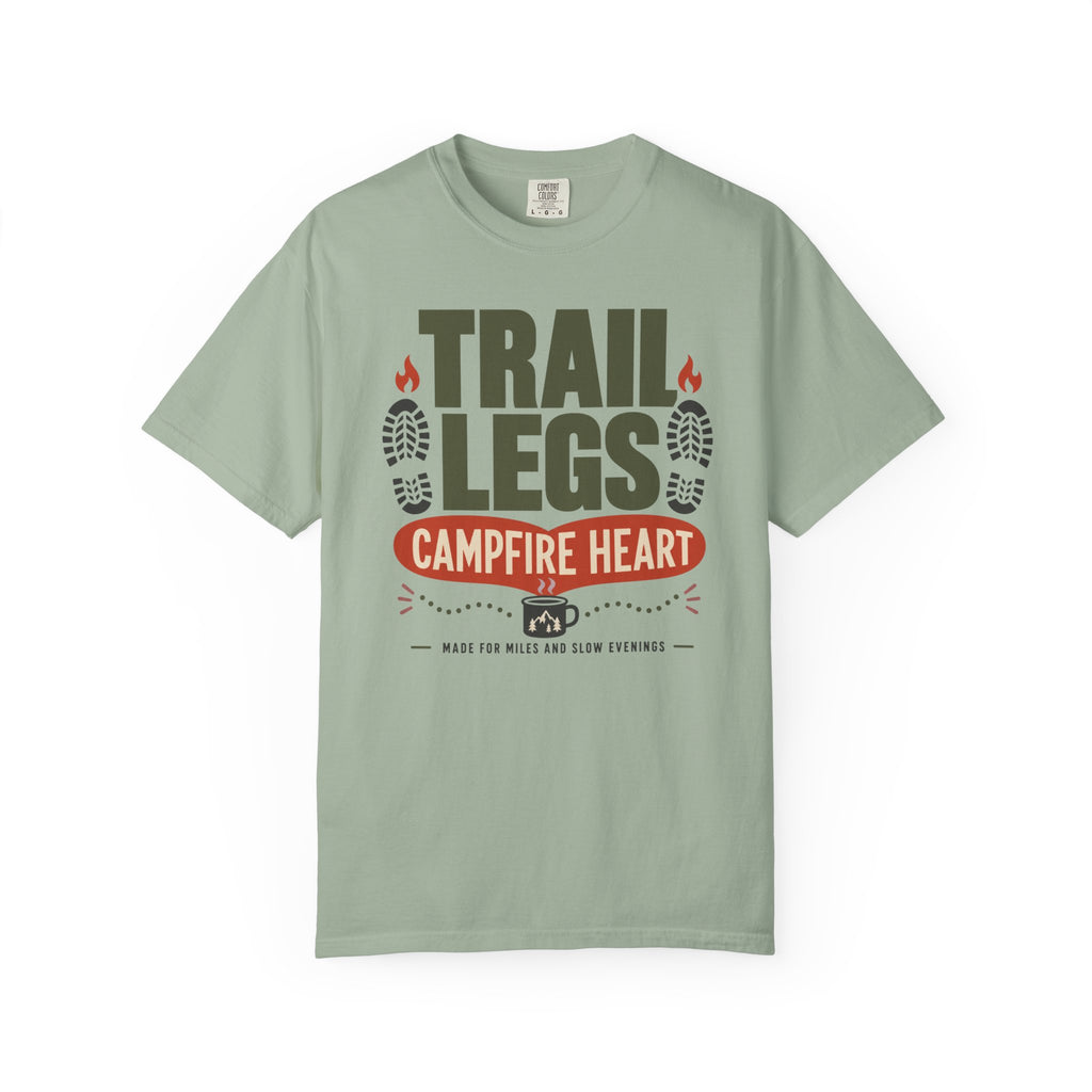 Trail Legs Campfire Heart - T-Shirt