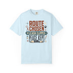 Route Chosen Leash Clipped Peace Kept - T-Shirt