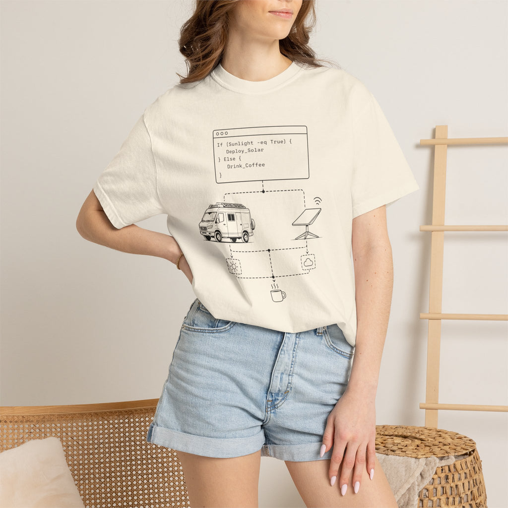If Sunlight Eq True Deploy Solar - T-Shirt