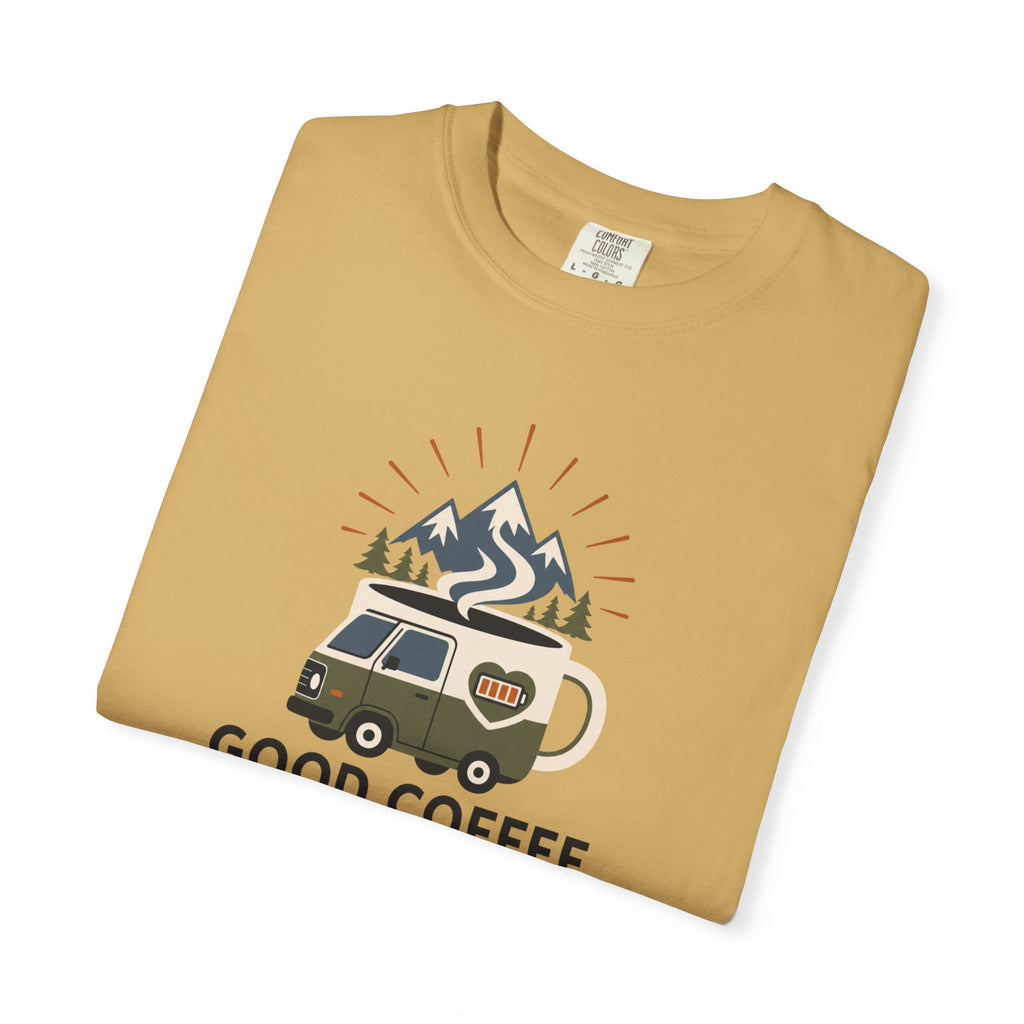 Good Coffee Clear Mind Wild Heart - T-Shirt