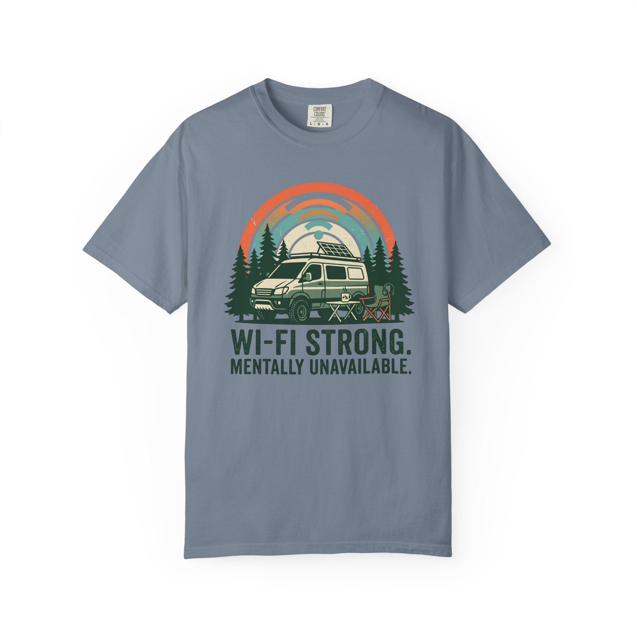 Wifi Strong Mentally Unavailable - T-Shirt