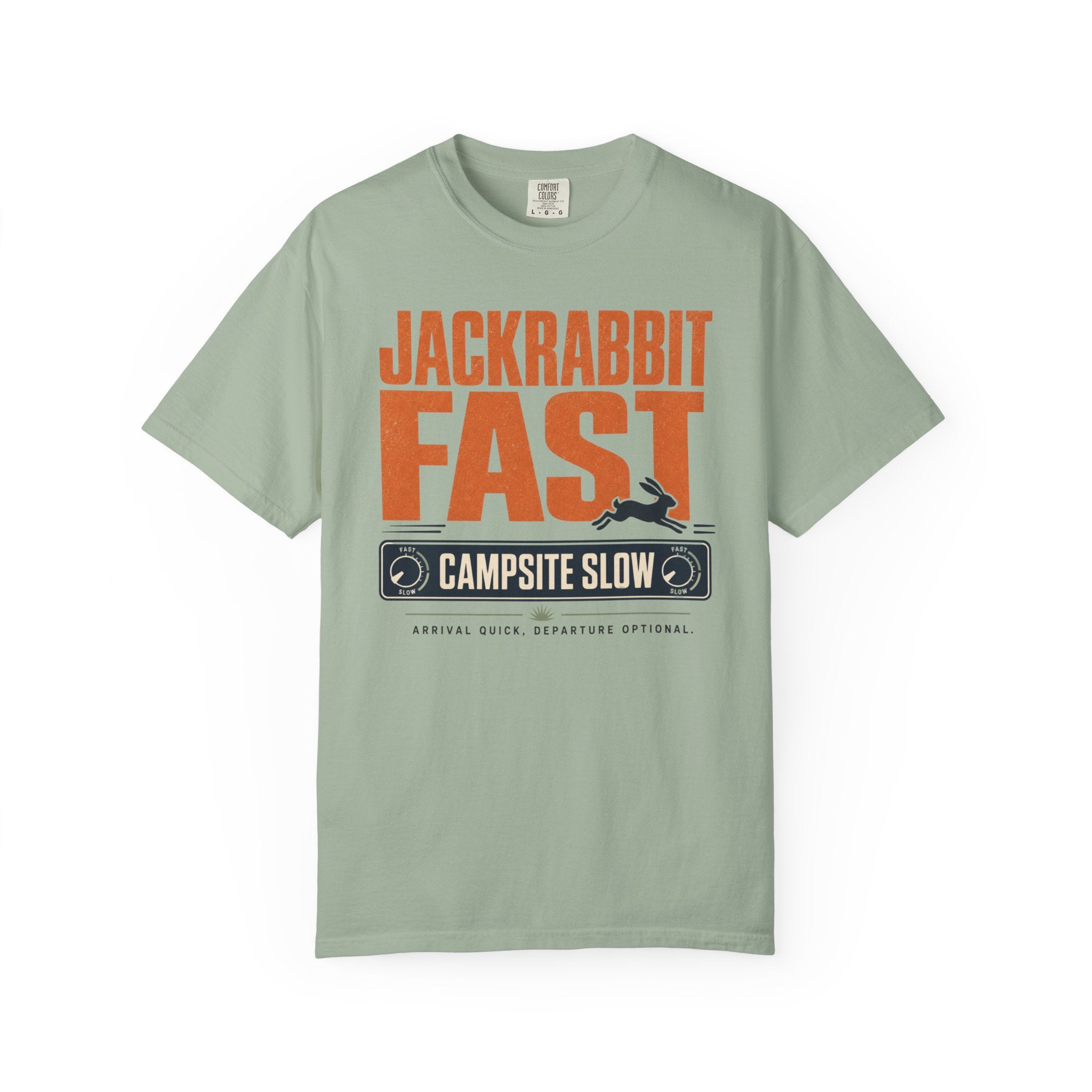 Jackrabbit Fast Campsite Slow - T-Shirt