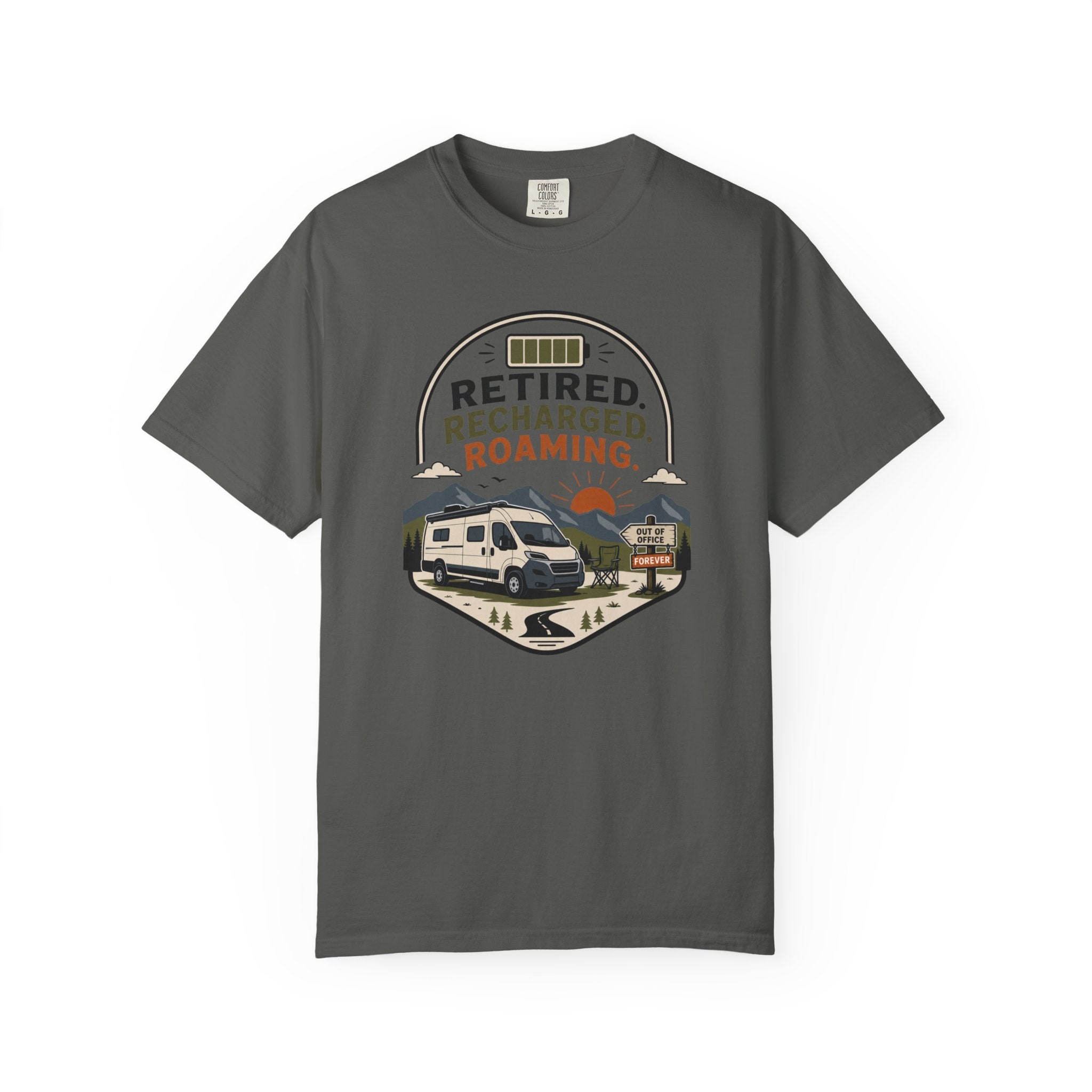 Retired Recharged Roaming - T-Shirt