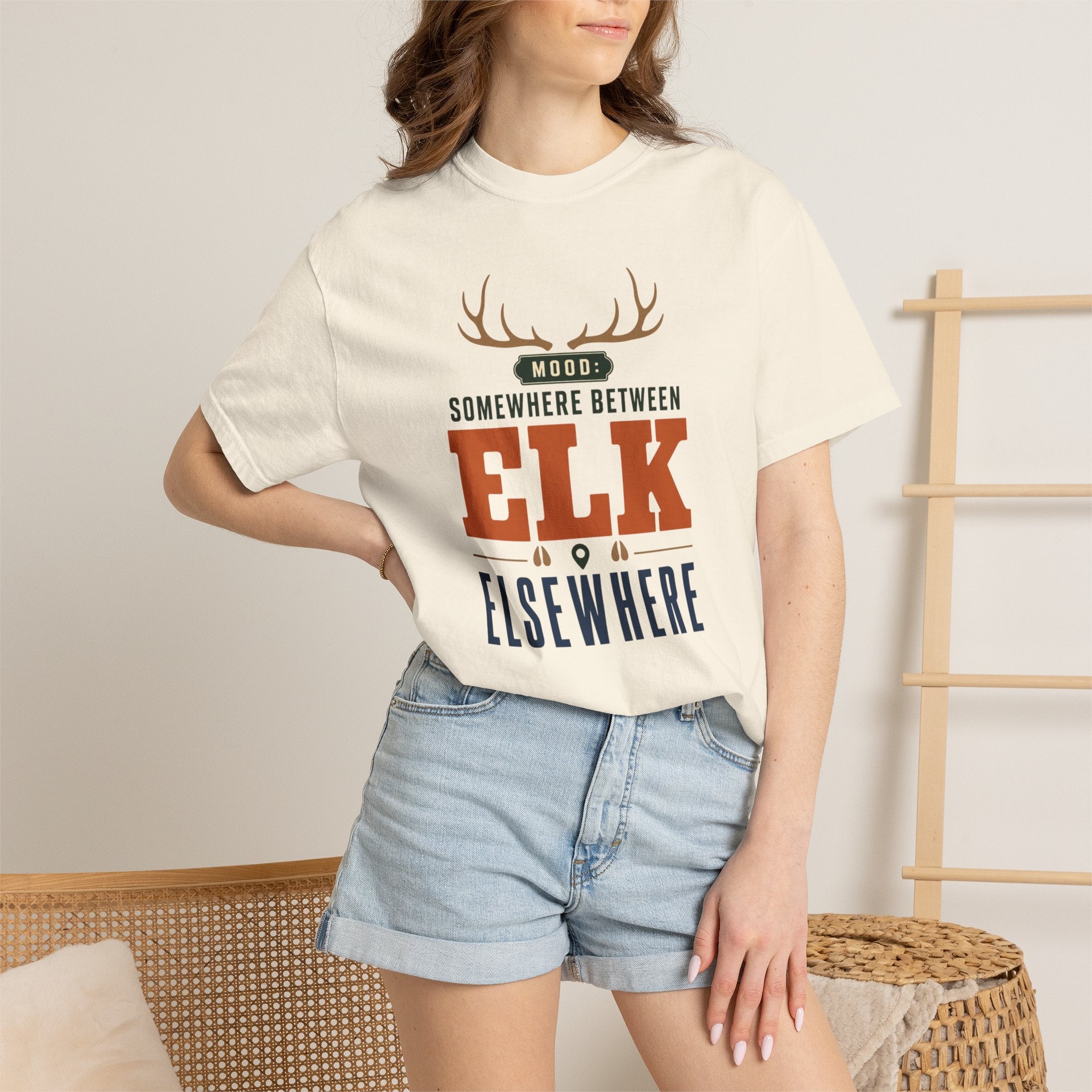 Mood Somewhere Between Elk And Elsewhere - T-Shirt