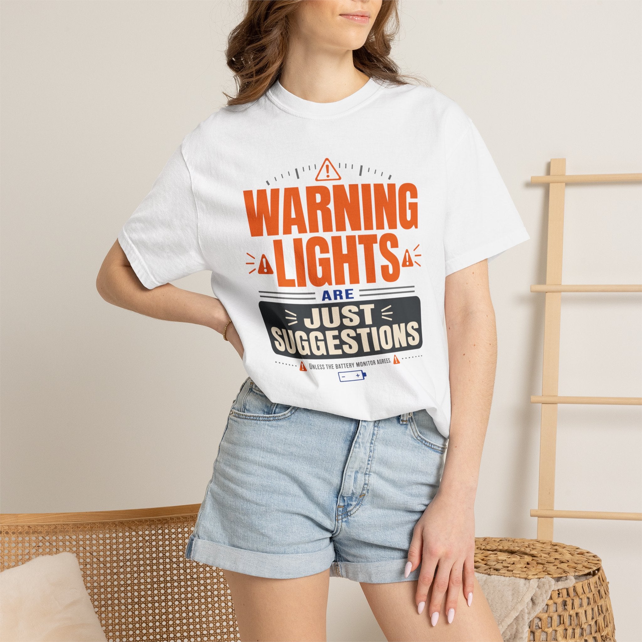 Warning Lights Are Just Suggestions - T-Shirt