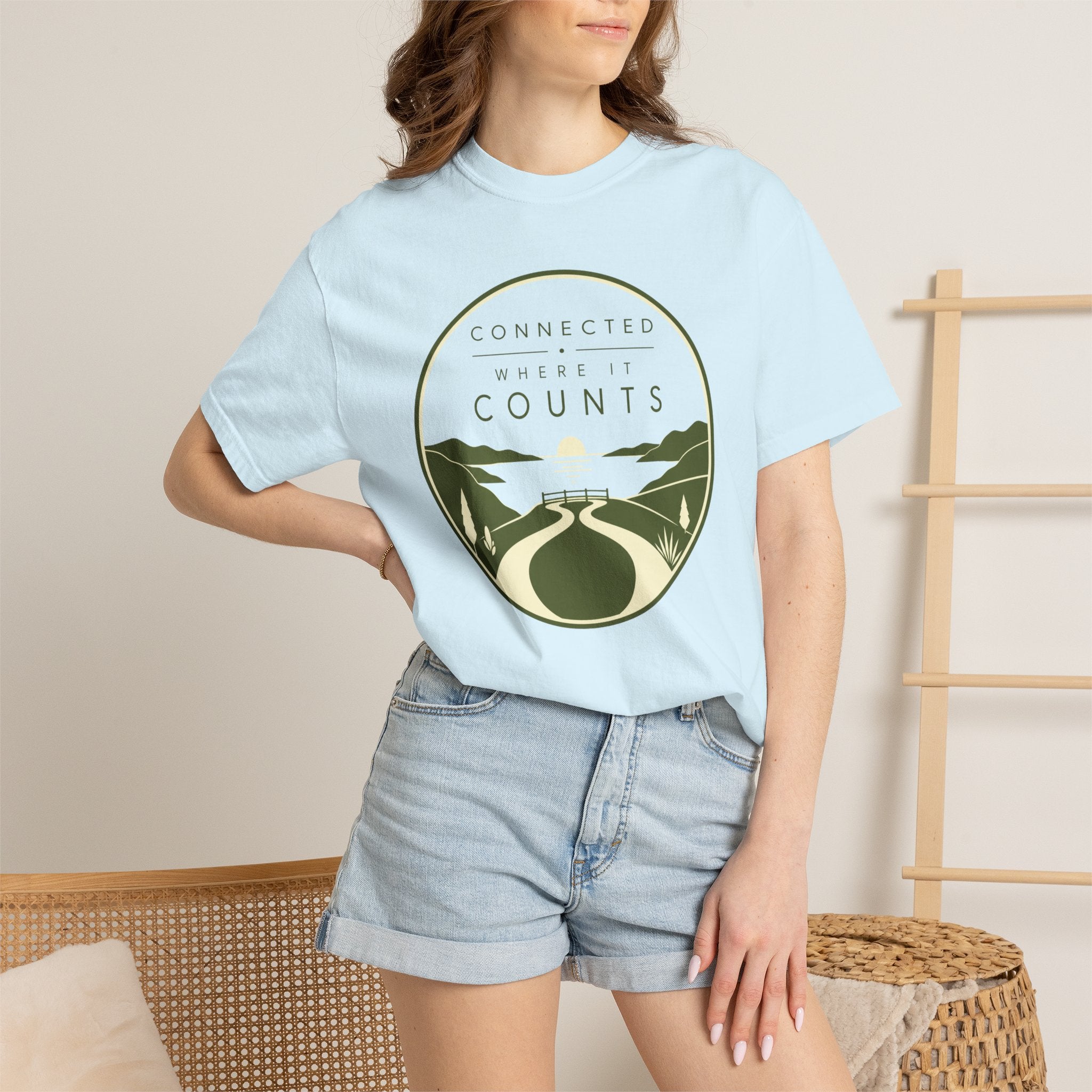 Connected Where It Counts - T-Shirt