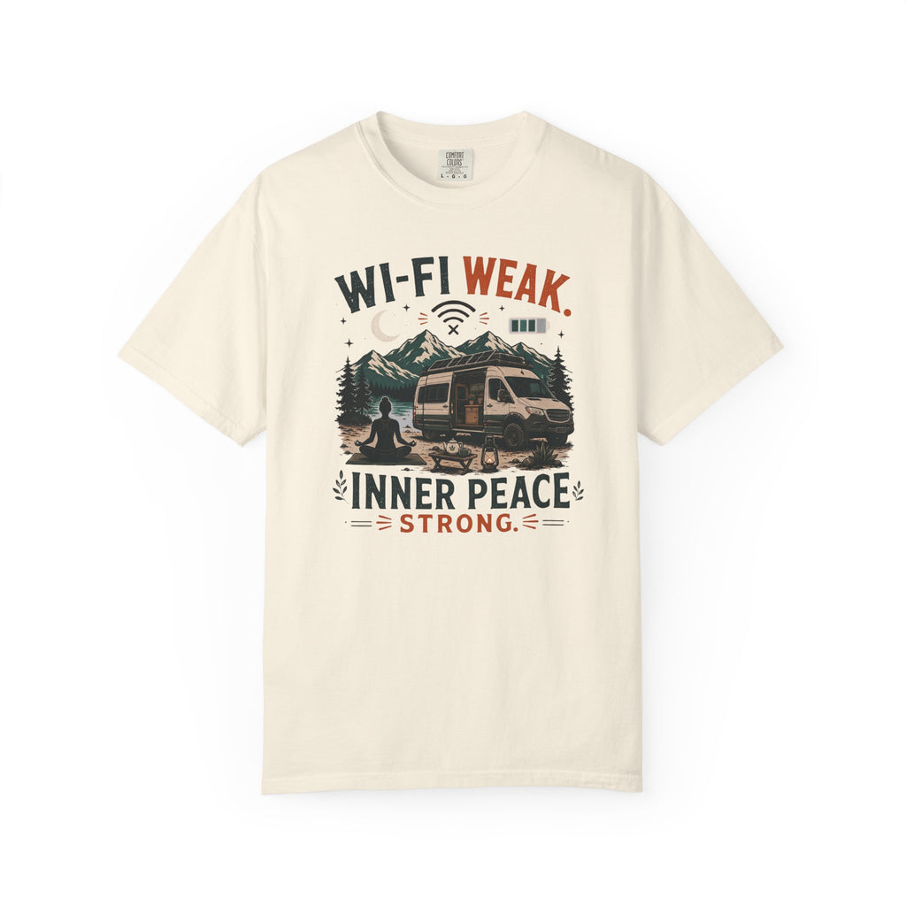 Wi-Fi Weak Inner Peace Strong - T-Shirt
