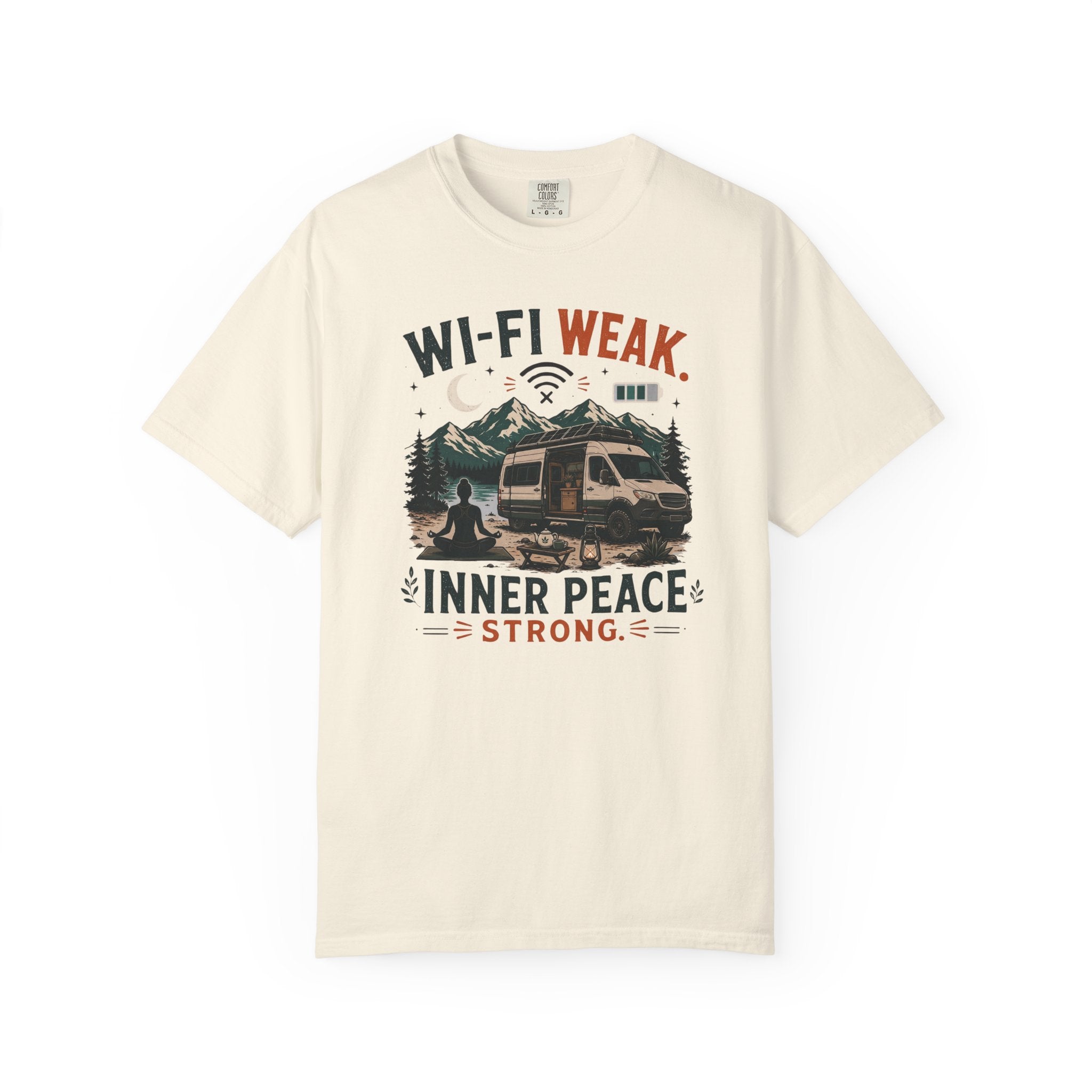 Wi-Fi Weak Inner Peace Strong - T-Shirt