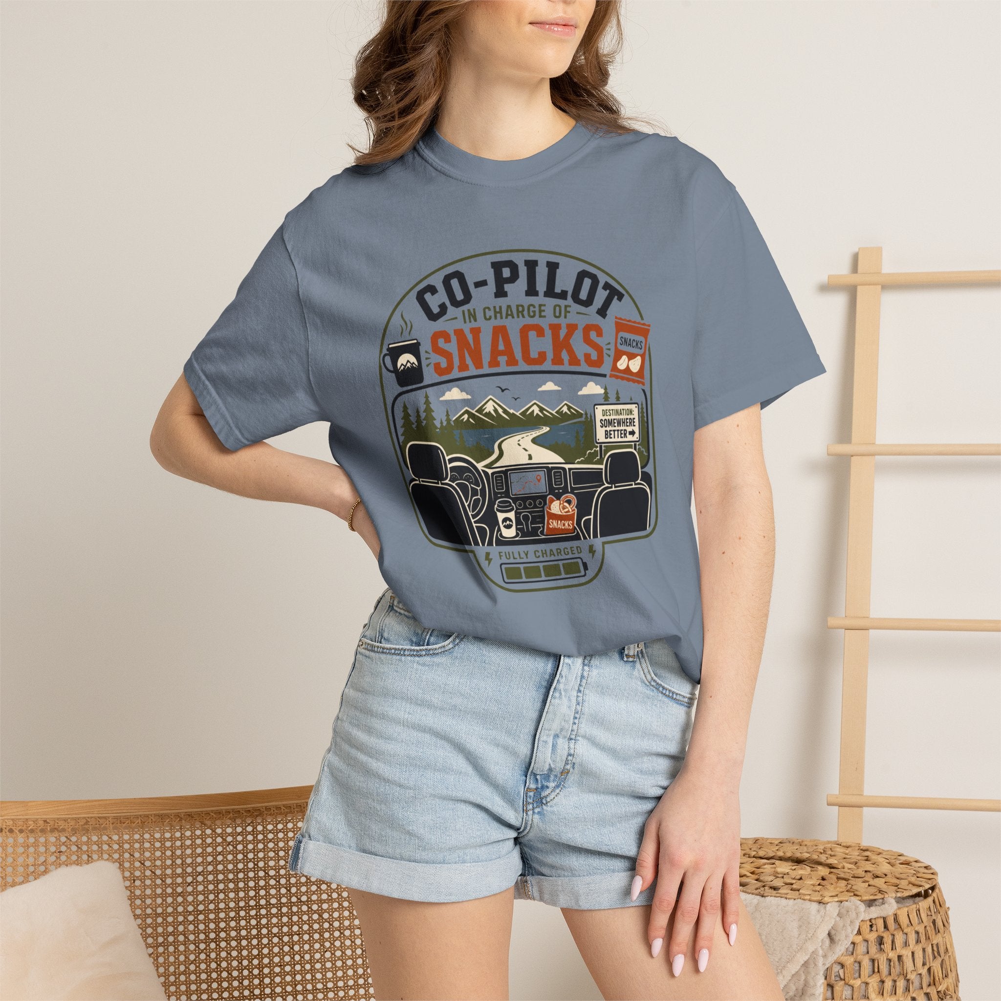 Co Pilot In Charge Of Snacks - T-Shirt