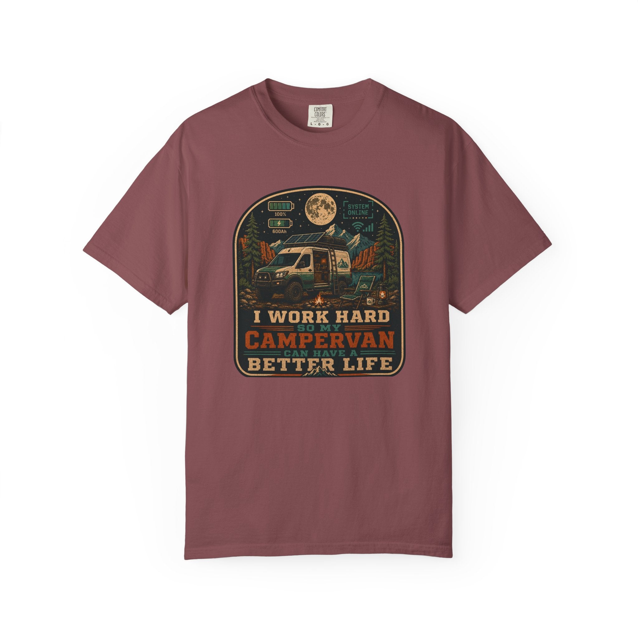 I work hard so my campervan can have a better life - T-Shirt