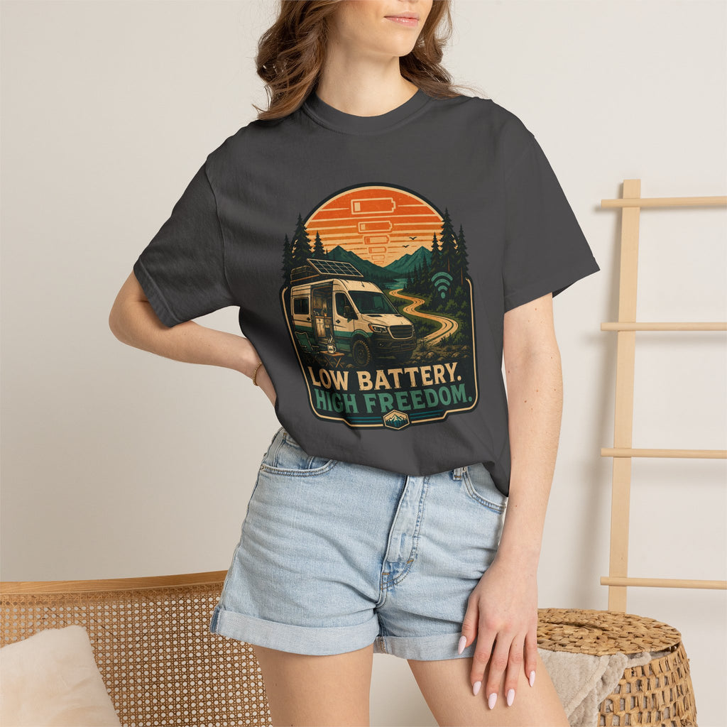 Low Battery High Freedom - T-Shirt