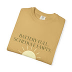 Battery Full Schedule Empty - T-Shirt