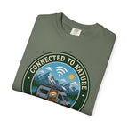 Connected To Nature Disconnected From Meetings - T-Shirt