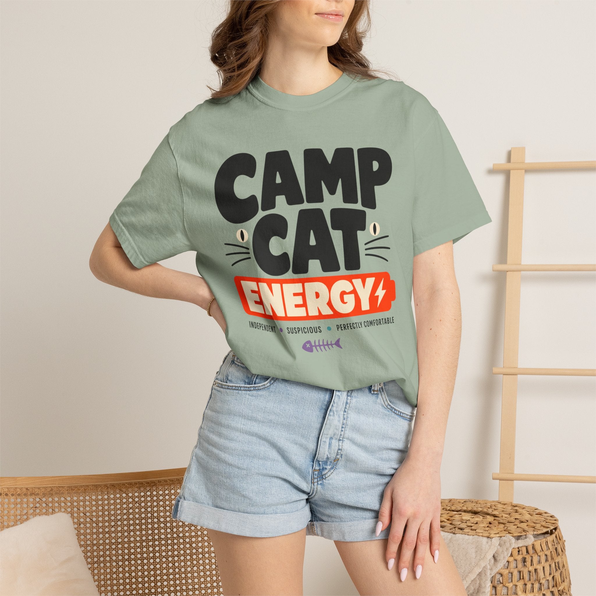Camp Cat Energy - T-Shirt