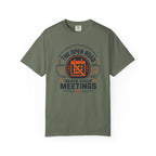The Open Road Never Calls Meetings - T-Shirt