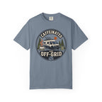 Caffeinated And Off Grid - T-Shirt