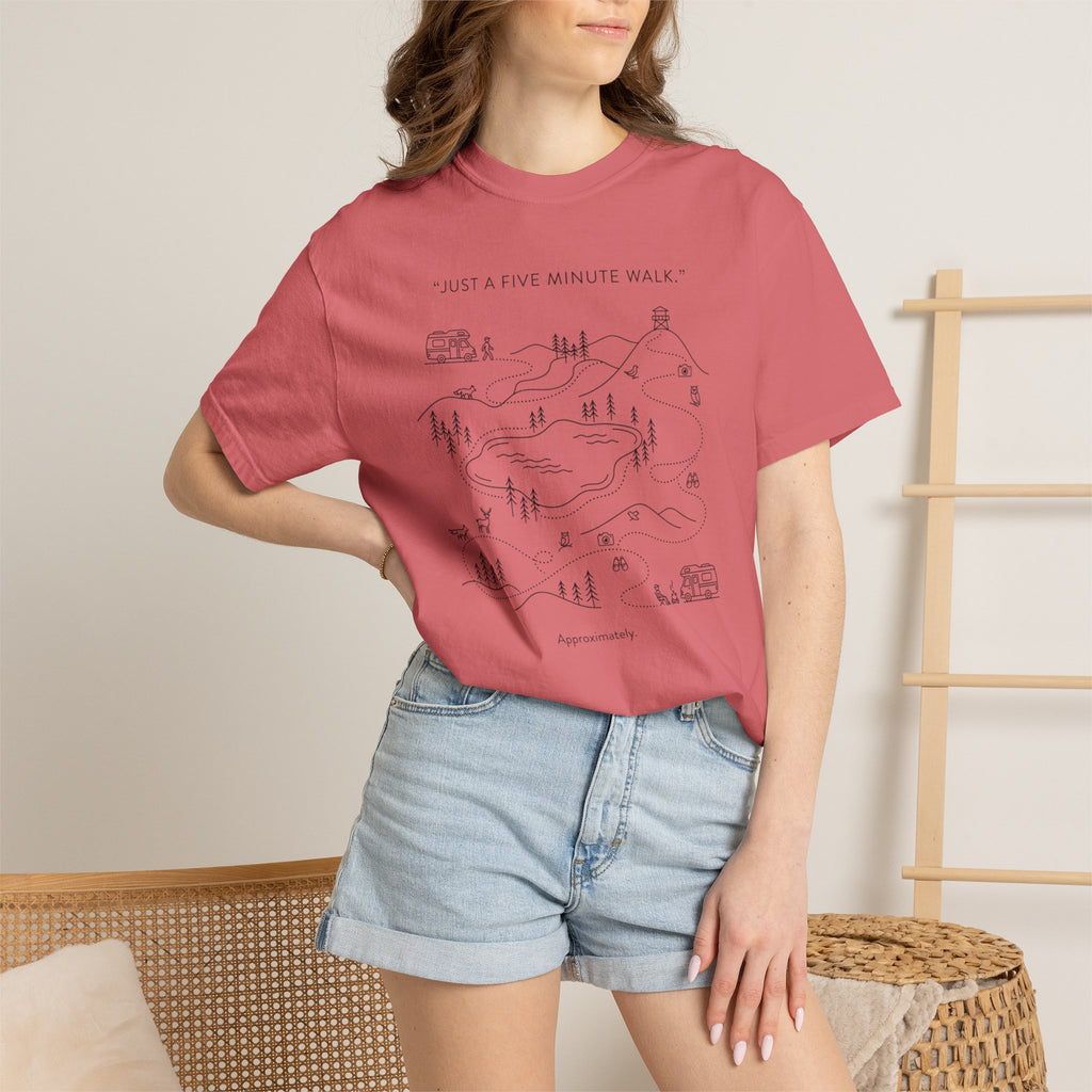 Just Five Minute Walk Approximately - T-Shirt