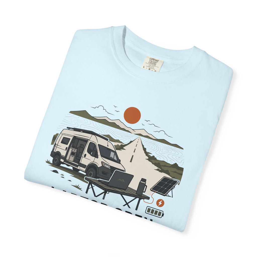Laptop Open Horizon Wide - T-Shirt