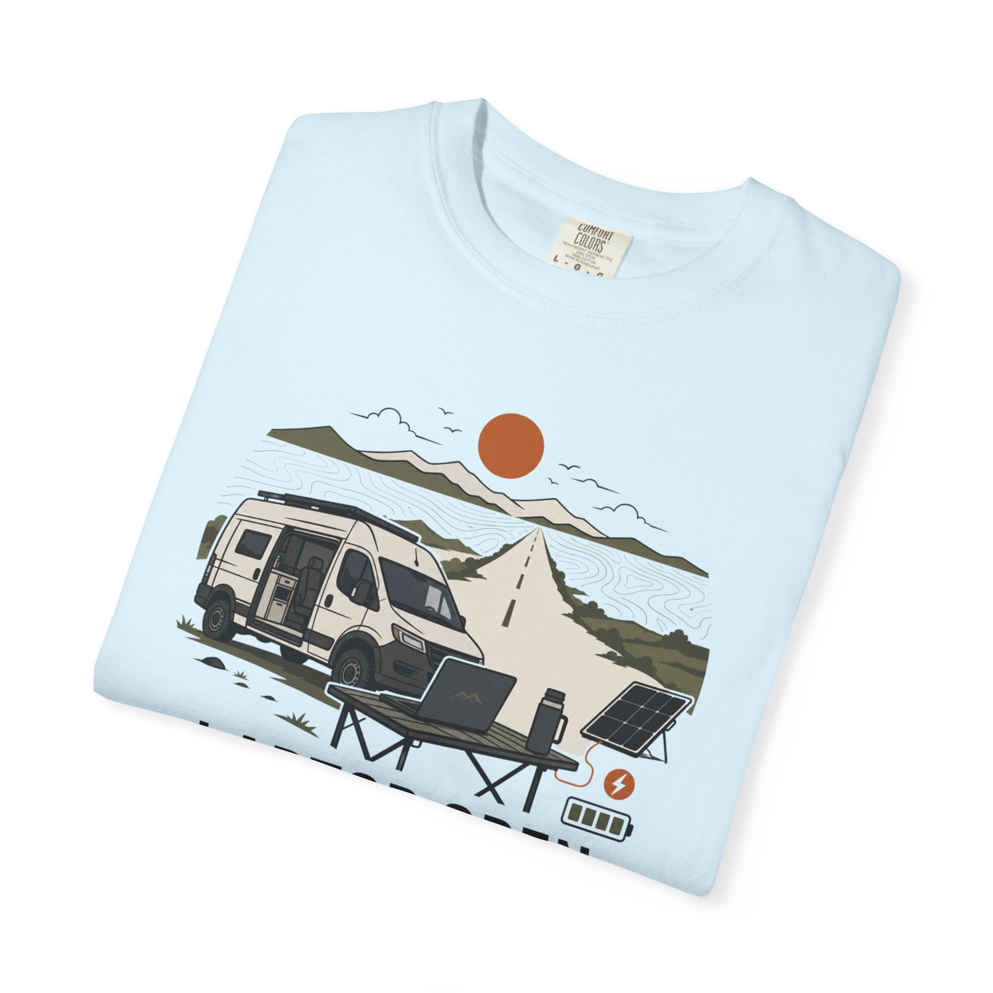 Laptop Open Horizon Wide - T-Shirt