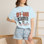 Off Grid Pet Led Peace Focused - T-Shirt