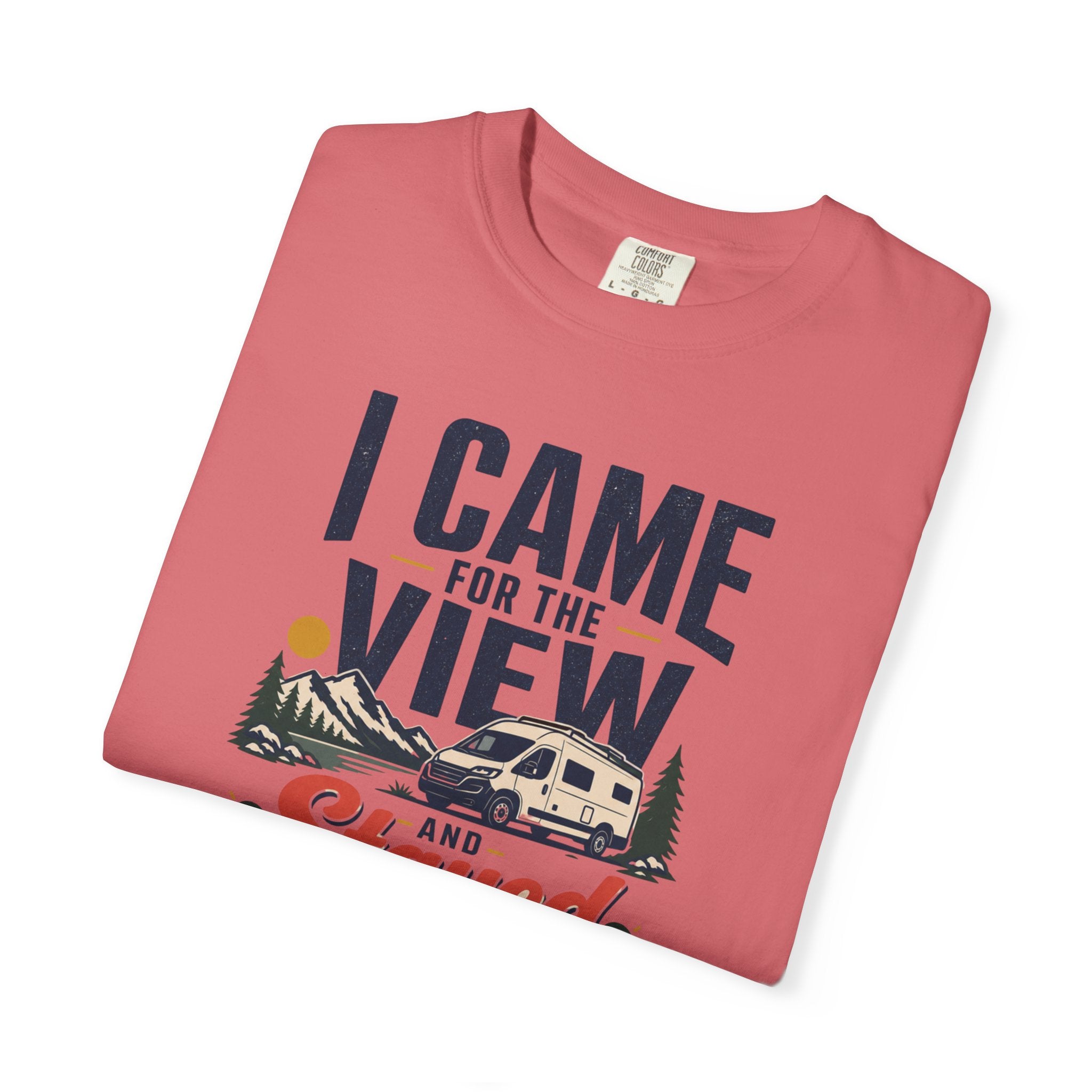 I Came For The View And Stayed Because The Van Was Level - T-Shirt