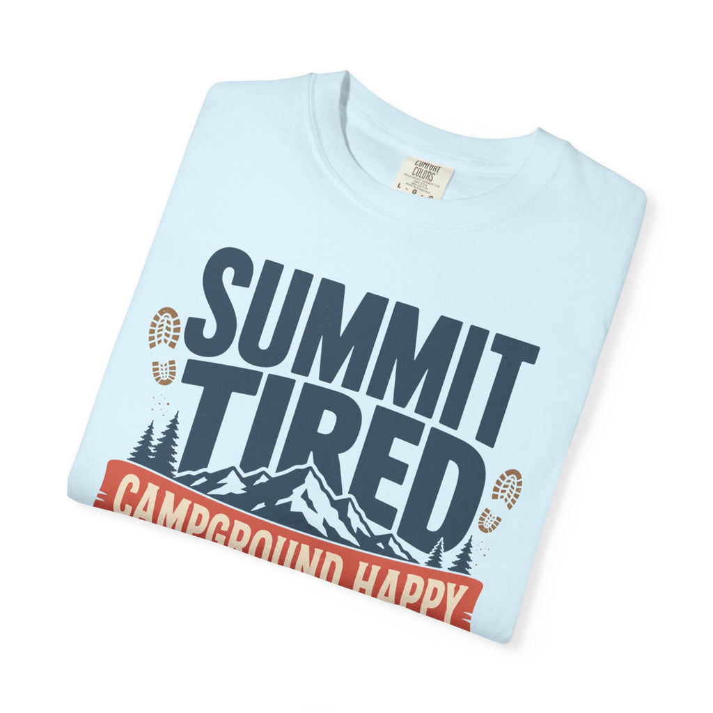 Summit Tired Campground Happy - T-Shirt