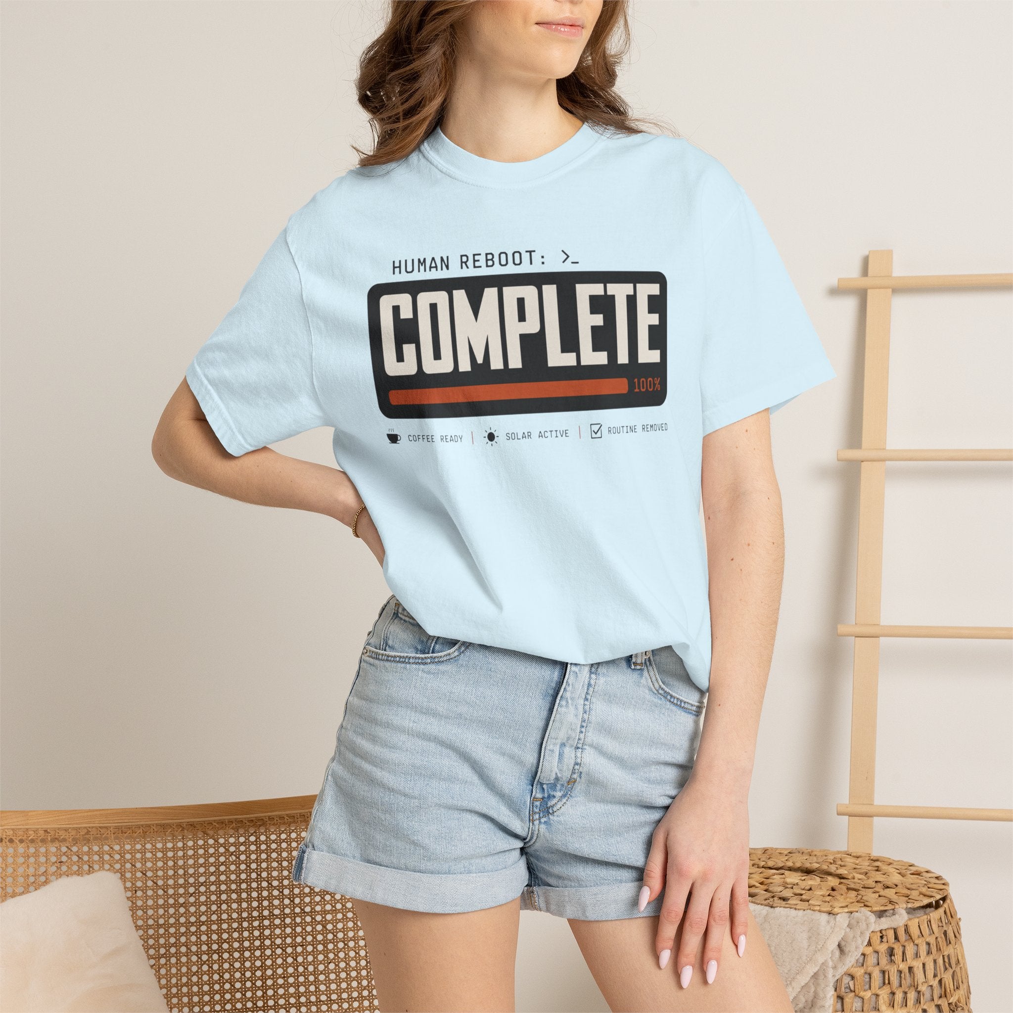 Human Reboot Complete - T-Shirt