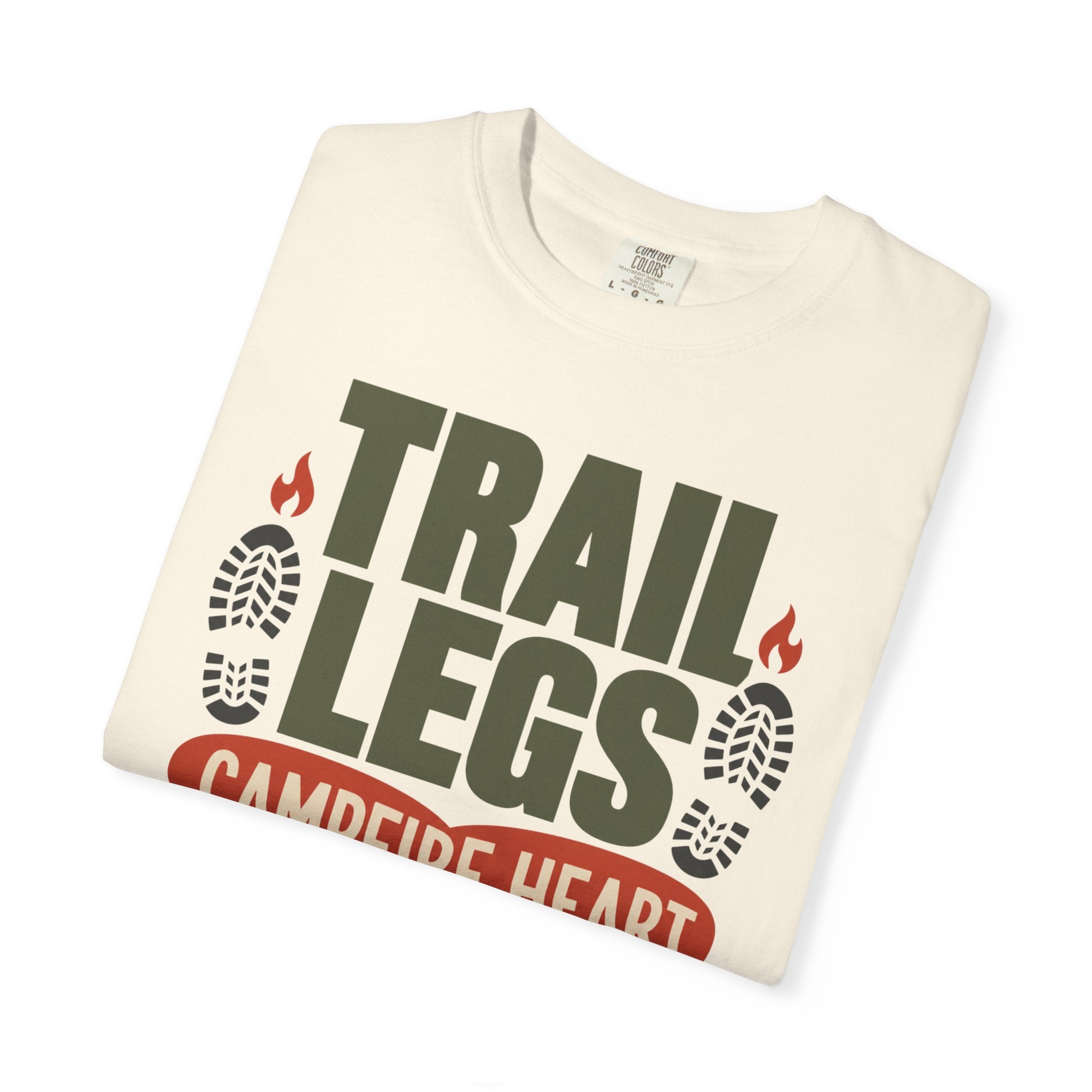 Trail Legs Campfire Heart - T-Shirt