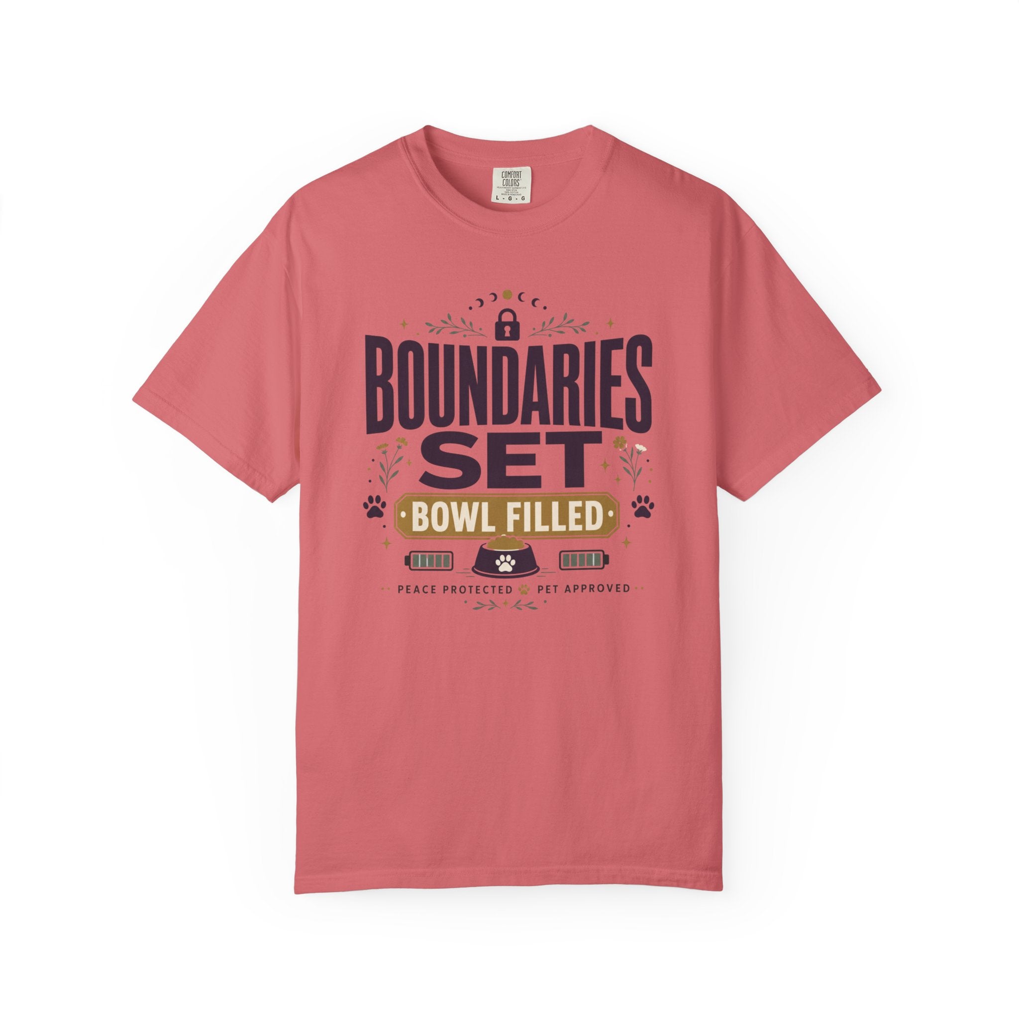 Boundaries Set Bowl Filled - T-Shirt