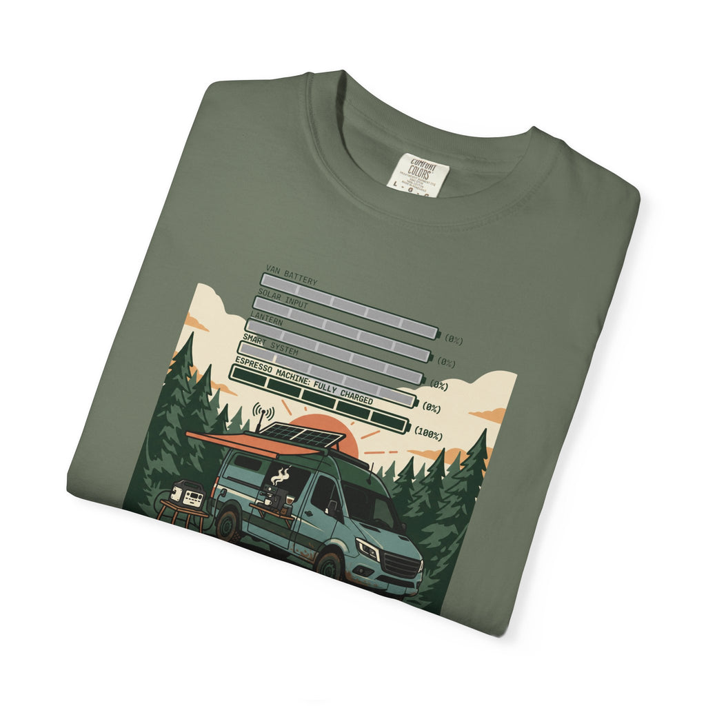 Espresso Machine Fully Charged - T-Shirt