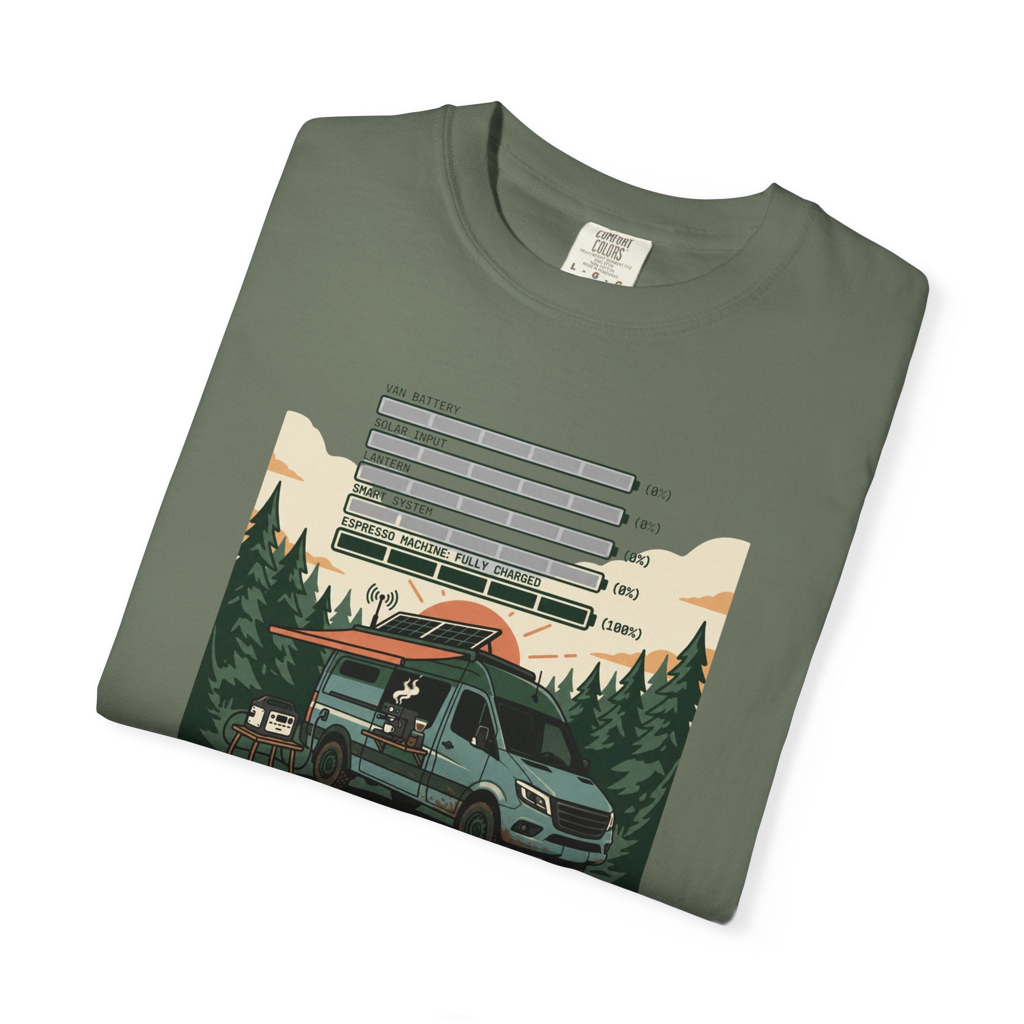 Espresso Machine Fully Charged - T-Shirt