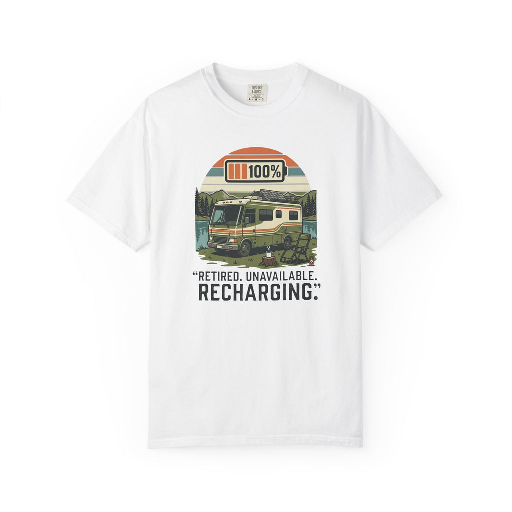 Retired Unavailable Recharging - T-Shirt