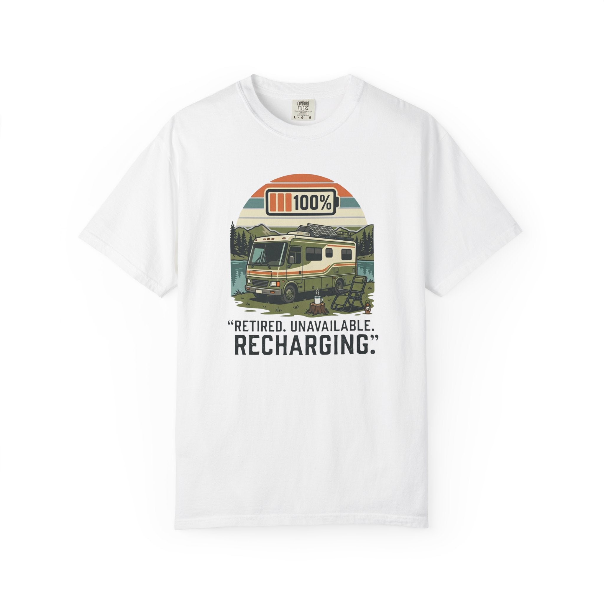 Retired Unavailable Recharging - T-Shirt