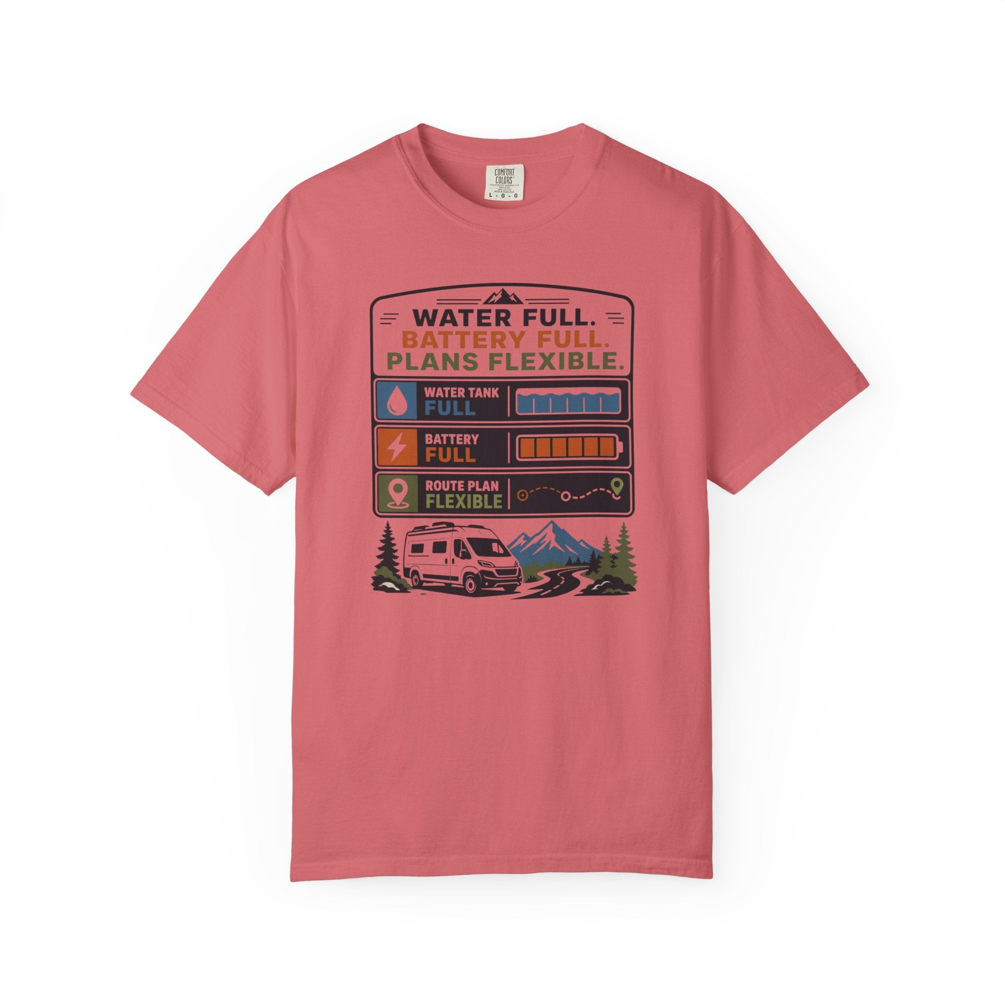 Water Full Battery Full Plans Flexible - T-Shirt