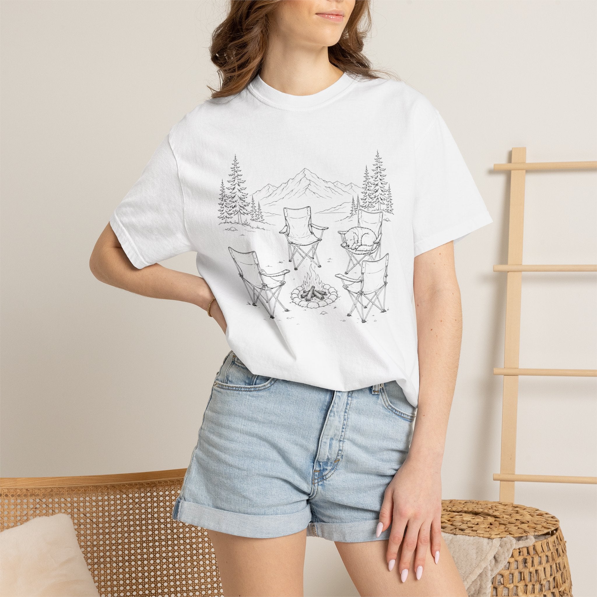 Camp Chair Occupied - T-Shirt