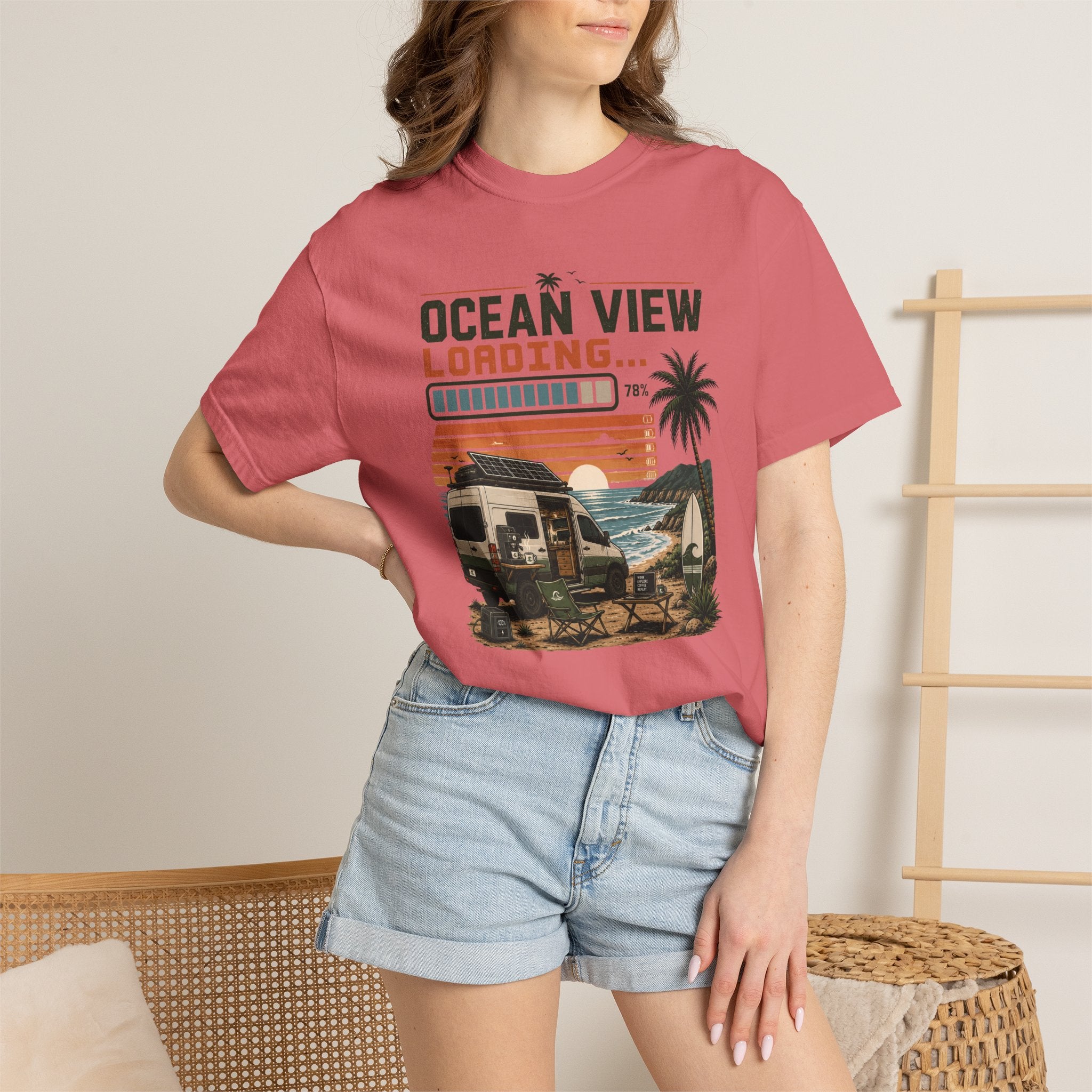 Ocean View Loading - T-Shirt