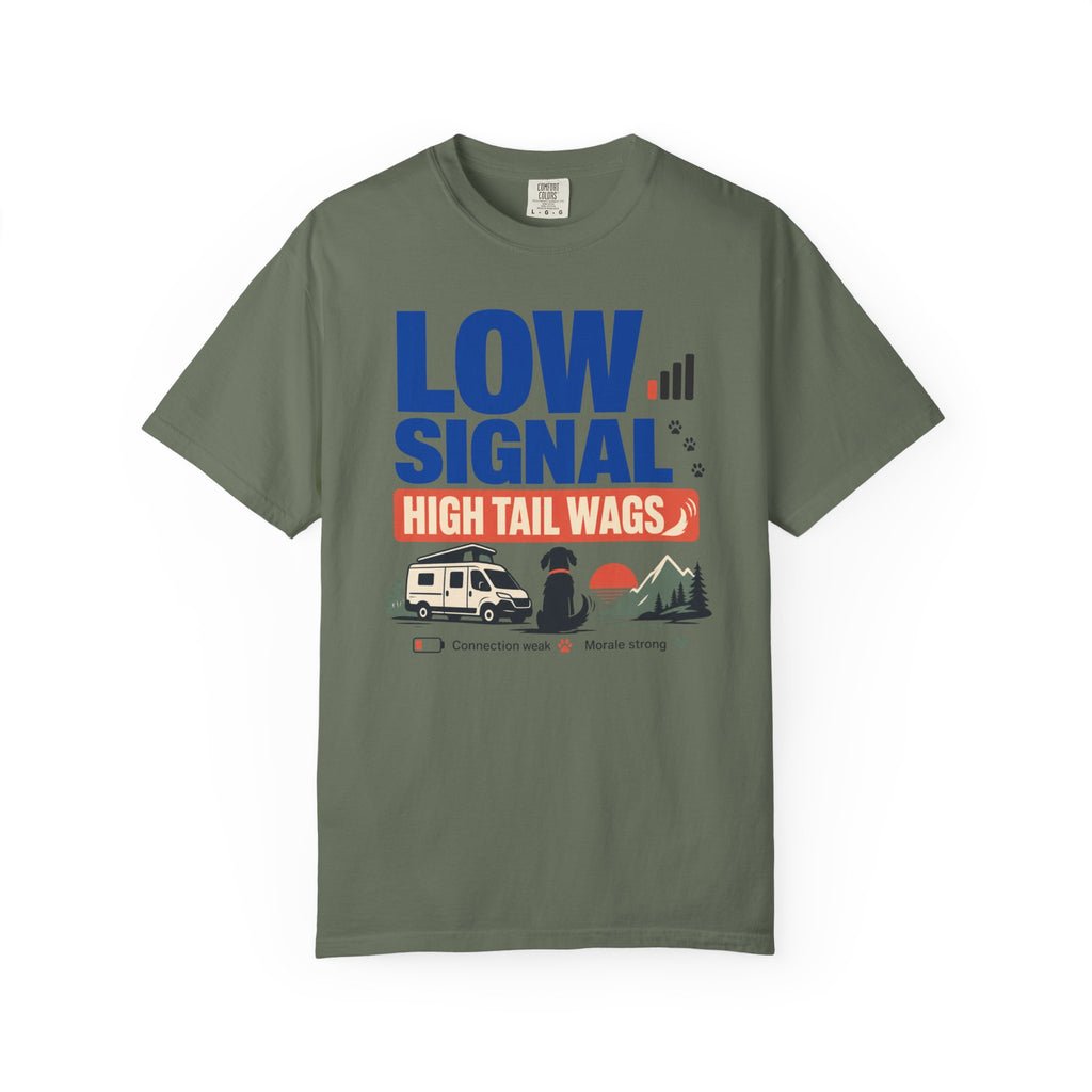 Low Signal High Tail Wags - T-Shirt