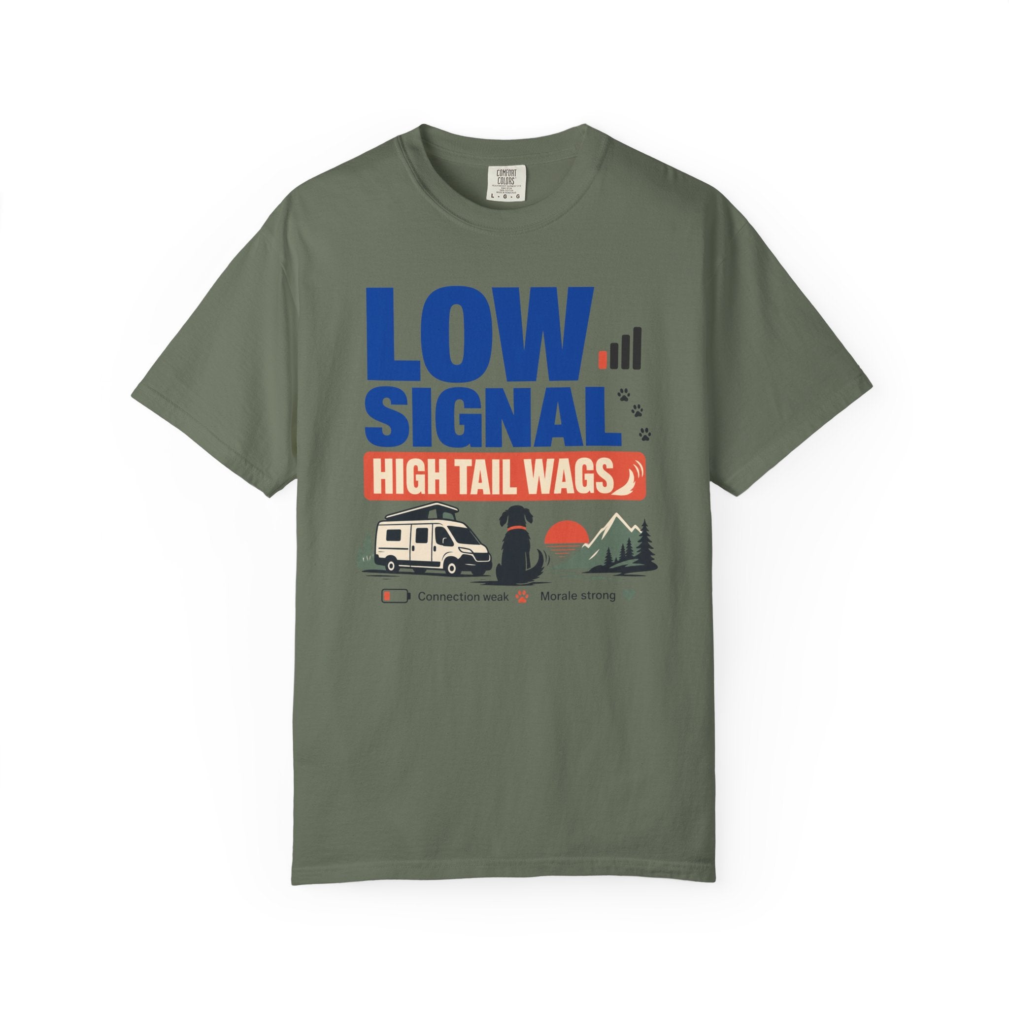Low Signal High Tail Wags - T-Shirt