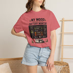 My Mood Depends On The Battery Monitor - T-Shirt