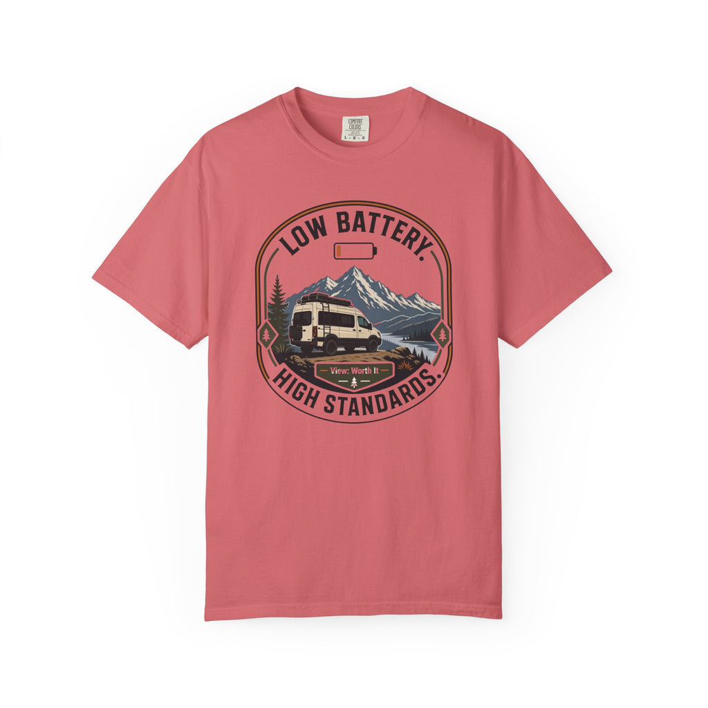 Low Battery High Standards - T-Shirt