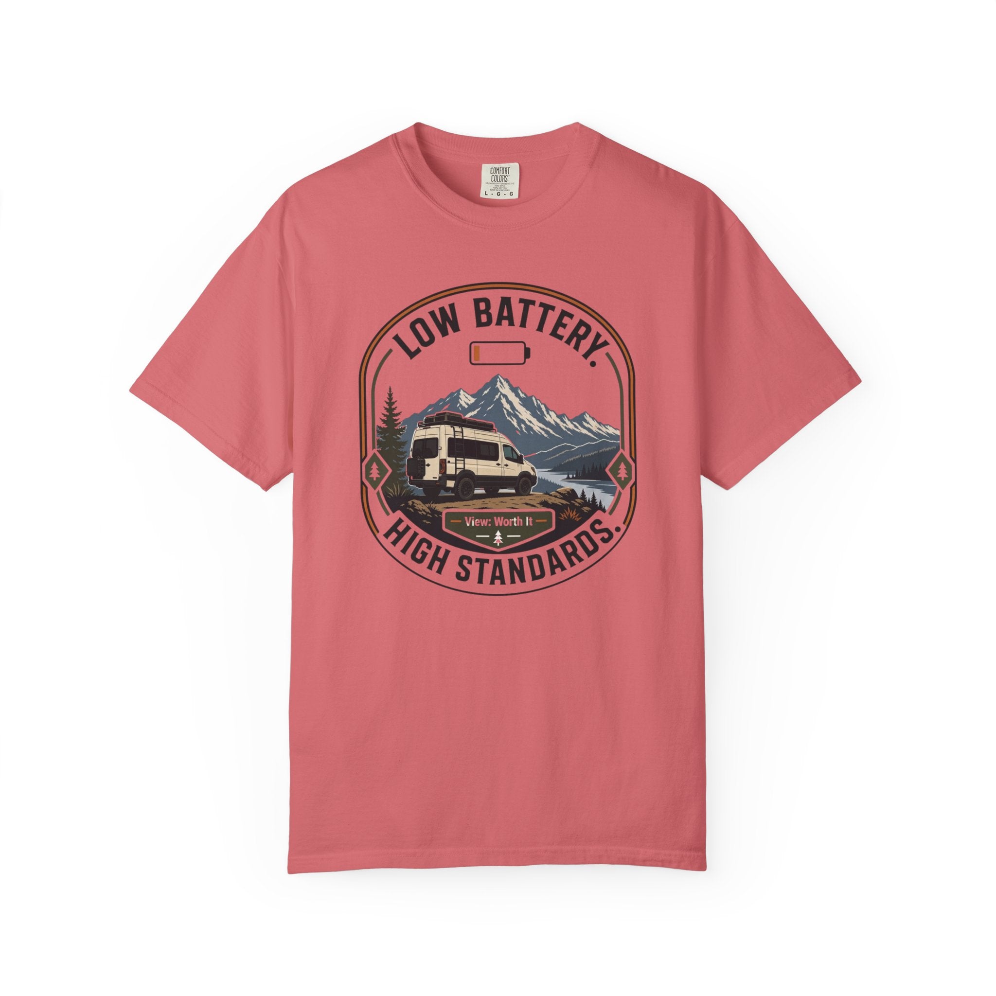 Low Battery High Standards - T-Shirt