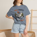 Solar Charged Socially Drained - T-Shirt
